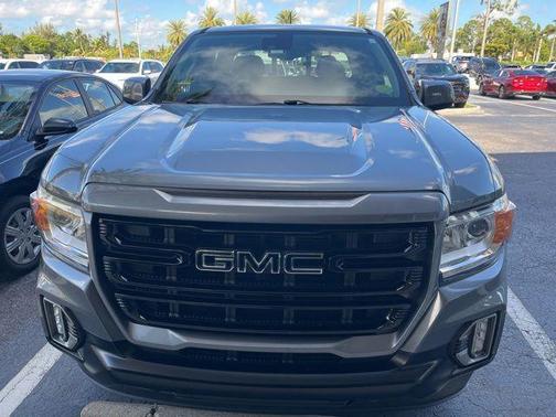 Satin Steel Metallic 2022 GMC Canyon Elevation