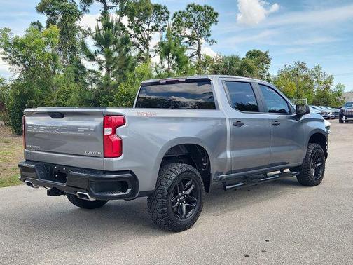 Satin Steel Metallic 2021 Chevrolet Silverado 1500 Custom Trail Boss