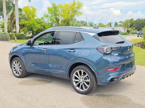 Ocean Blue Metallic 2026 Buick Encore GX Avenir