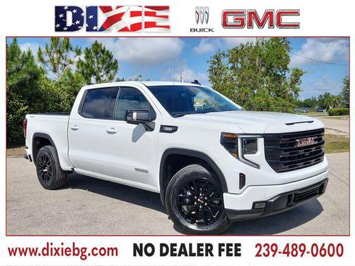 Summit White 2026 GMC Sierra 1500 Elevation