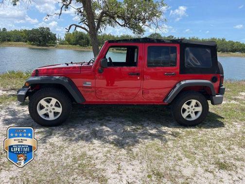 Firecracker Red Clearcoat 2016 Jeep Wrangler Unlimited Sport