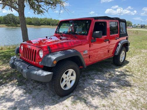 Firecracker Red Clearcoat 2016 Jeep Wrangler Unlimited Sport