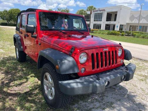 Firecracker Red Clearcoat 2016 Jeep Wrangler Unlimited Sport