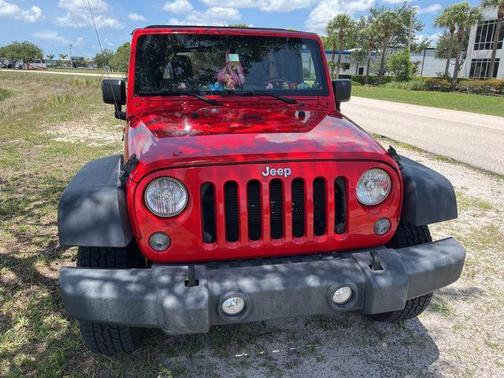 Firecracker Red Clearcoat 2016 Jeep Wrangler Unlimited Sport