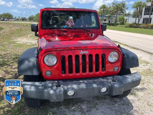 Firecracker Red Clearcoat 2016 Jeep Wrangler Unlimited Sport