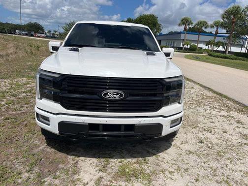 White Metallic 2024 Ford F-150 Platinum