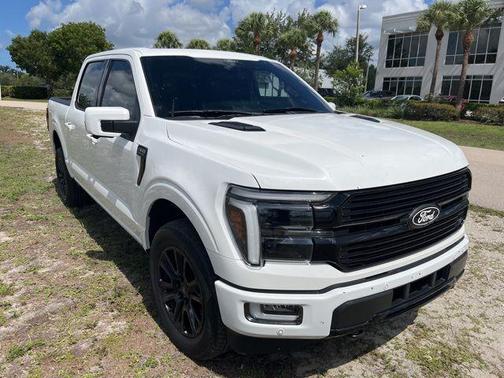 White Metallic 2024 Ford F-150 Platinum