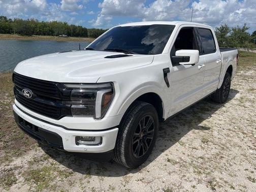 White Metallic 2024 Ford F-150 Platinum
