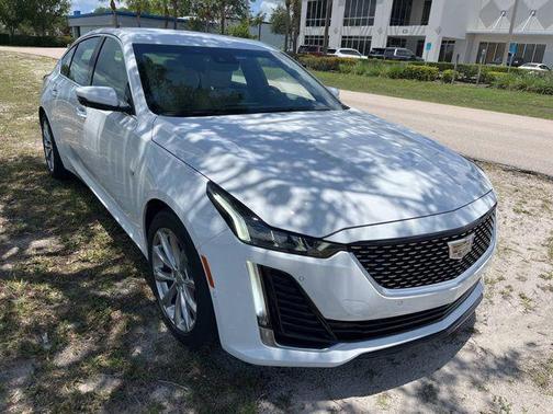 Summit White 2024 Cadillac CT5 Premium Luxury