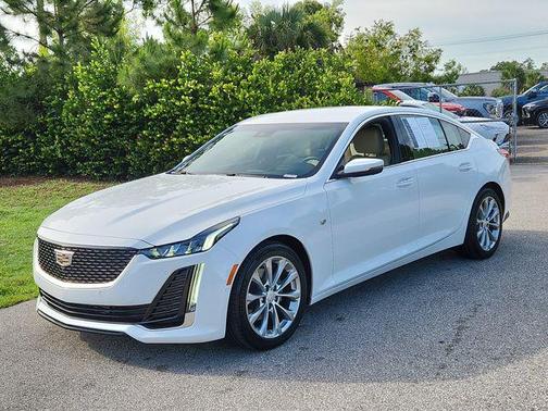 Summit White 2024 Cadillac CT5 Premium Luxury
