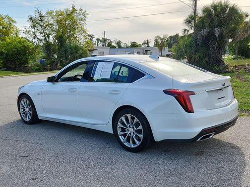 Summit White 2024 Cadillac CT5 Premium Luxury