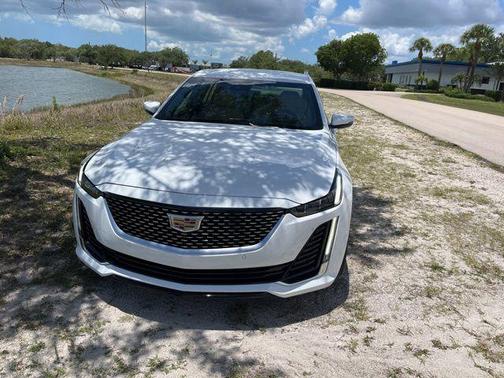 Summit White 2024 Cadillac CT5 Premium Luxury