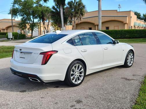 Summit White 2024 Cadillac CT5 Premium Luxury