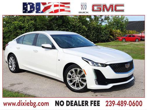 Summit White 2024 Cadillac CT5 Premium Luxury