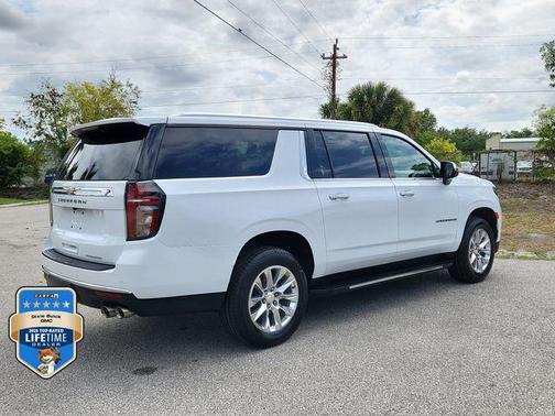 Summit White 2023 Chevrolet Suburban Premier