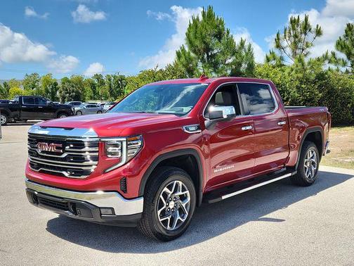 Volcanic Red 2026 GMC Sierra 1500 SLT