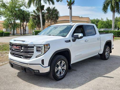 Summit White 2026 GMC Sierra 1500 SLT