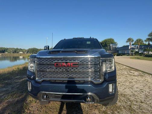 Pacific Blue Metallic 2020 GMC Sierra 3500 Denali