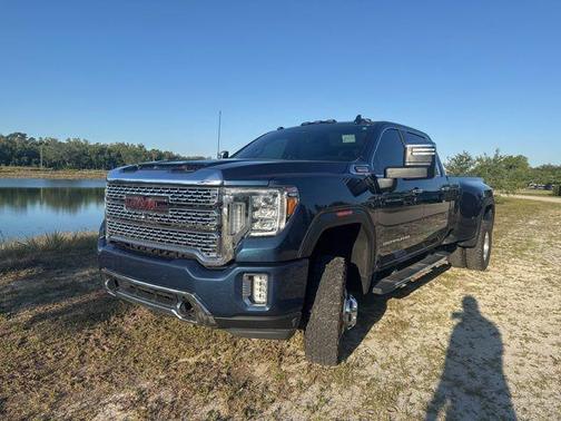Pacific Blue Metallic 2020 GMC Sierra 3500 Denali