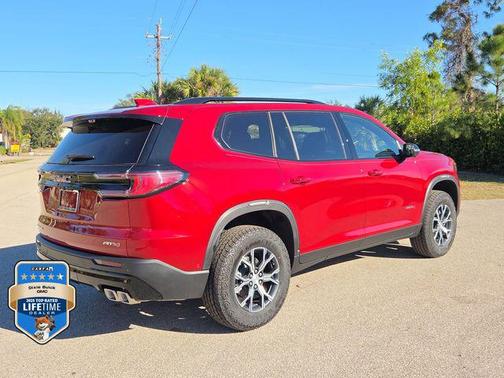 Volcanic Red Tintcoat 2026 GMC Acadia AT4 AWD