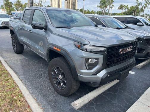 Sterling Metallic 2024 GMC Canyon Elevation