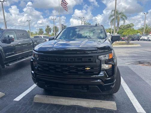 Black 2026 Chevrolet Silverado 1500 Custom