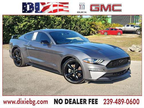 Carbonized Gray Metallic 2023 Ford Mustang EcoBoost Premium