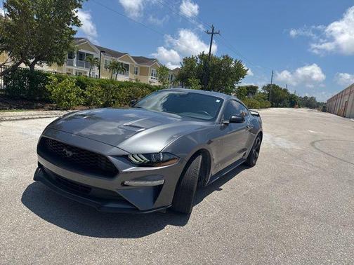 Carbonized Gray Metallic 2023 Ford Mustang EcoBoost Premium