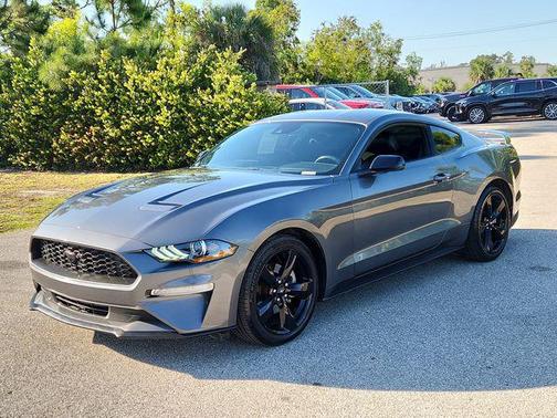 Carbonized Gray Metallic 2023 Ford Mustang EcoBoost Premium