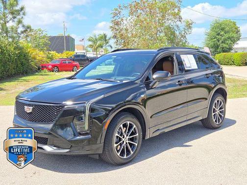 Stellar Black Metallic 2024 Cadillac XT4 Sport