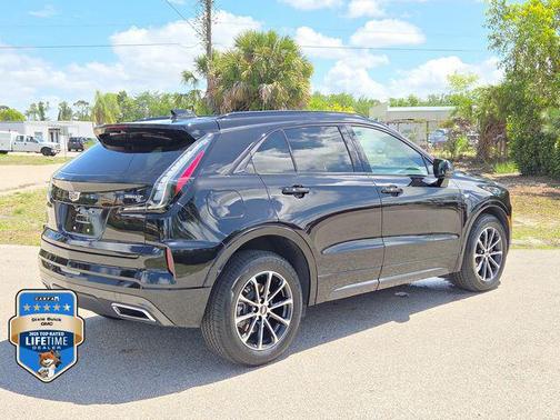 Stellar Black Metallic 2024 Cadillac XT4 Sport