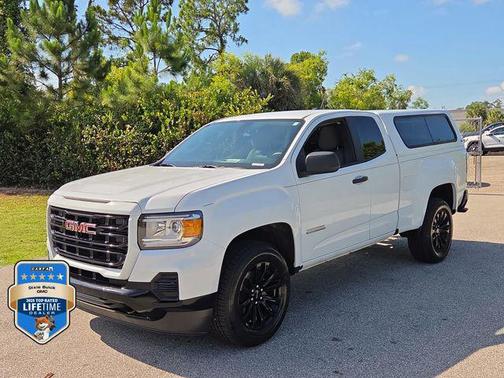 Summit White 2022 GMC Canyon Elevation Standard