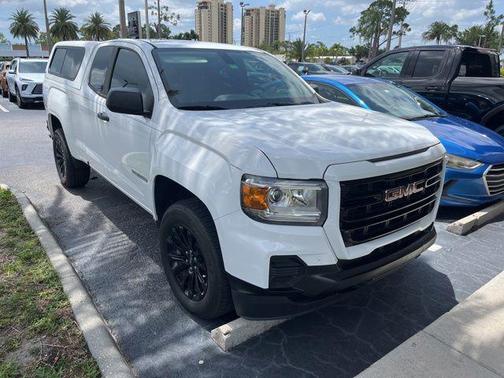 Summit White 2022 GMC Canyon Elevation Standard