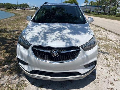 White Frost Tricoat 2018 Buick Encore Preferred