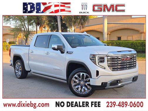 White Frost Tricoat 2024 GMC Sierra 1500 Denali