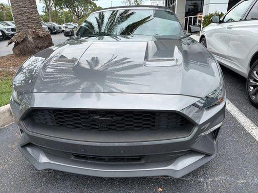 Carbonized Gray Metallic 2022 Ford Mustang EcoBoost Premium