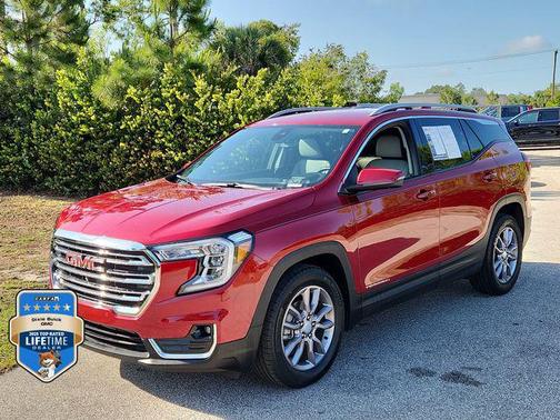 Volcanic Red Tintcoat 2023 GMC Terrain SLT