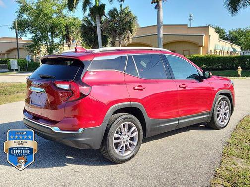 Volcanic Red Tintcoat 2023 GMC Terrain SLT
