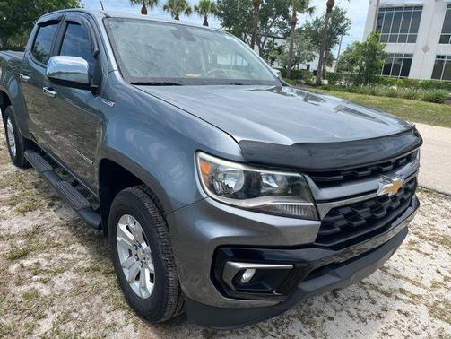 Steel Metallic 2022 Chevrolet Colorado LT