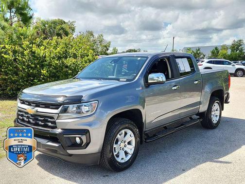 Steel Metallic 2022 Chevrolet Colorado LT