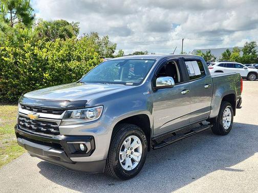 Steel Metallic 2022 Chevrolet Colorado LT