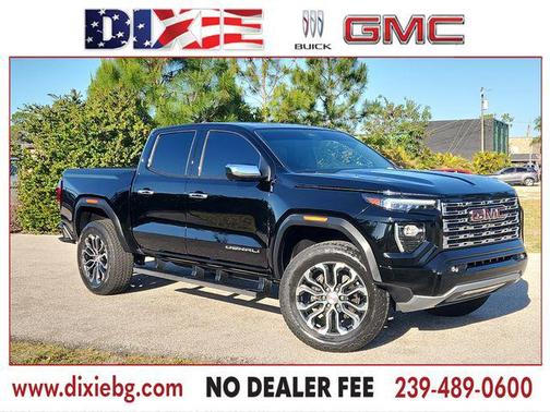 Onyx Black 2023 GMC Canyon Denali