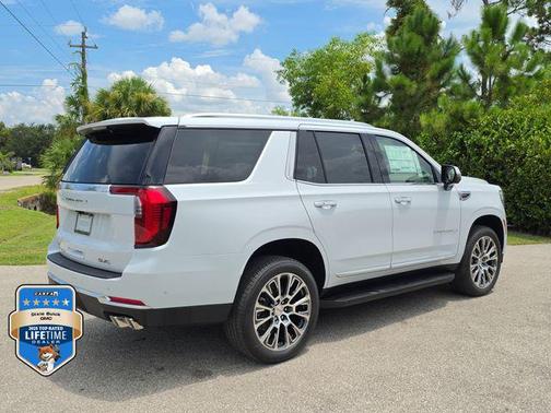 Glacier White Tricoat 2026 GMC Yukon Denali