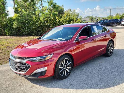 Radiant Red Tintcoat 2024 Chevrolet Malibu FWD RS