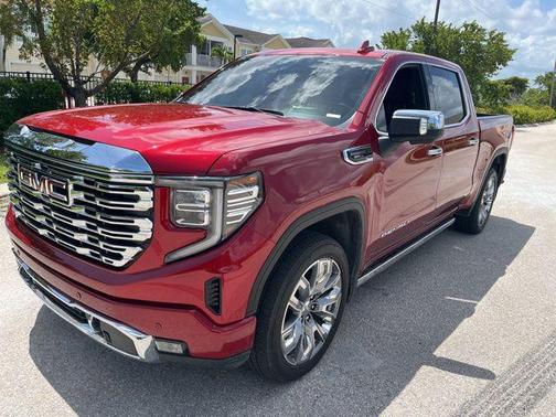 Volcanic Red Tintcoat 2024 GMC Sierra 1500 Denali