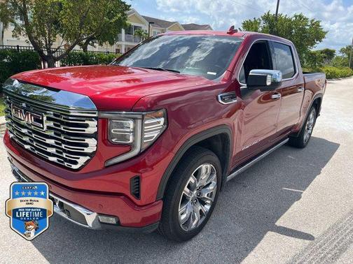 Volcanic Red Tintcoat 2024 GMC Sierra 1500 Denali