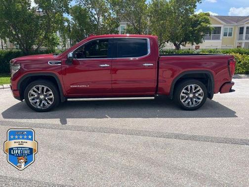 Volcanic Red Tintcoat 2024 GMC Sierra 1500 Denali