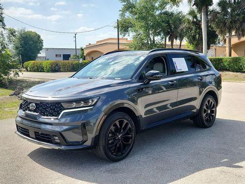 Gravity Grey 2021 Kia Sorento SX
