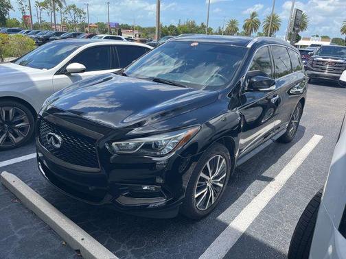 Black Obsidian 2020 INFINITI QX60 Luxe