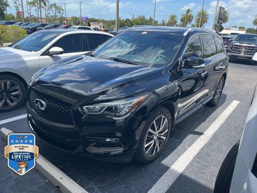 Black Obsidian 2020 INFINITI QX60 Luxe